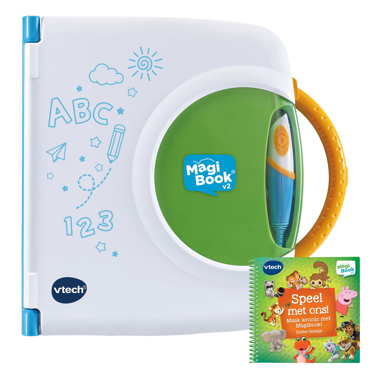 Vtech magibook starterset groen met demoboek