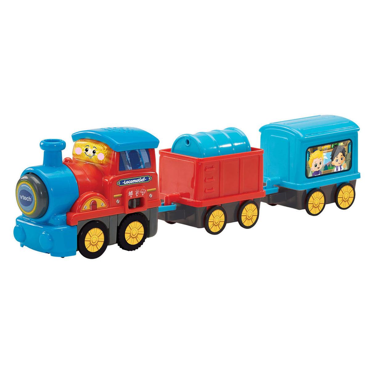 Vtech toet toet auto's - avonturen treinset - incl. lucas locomotief