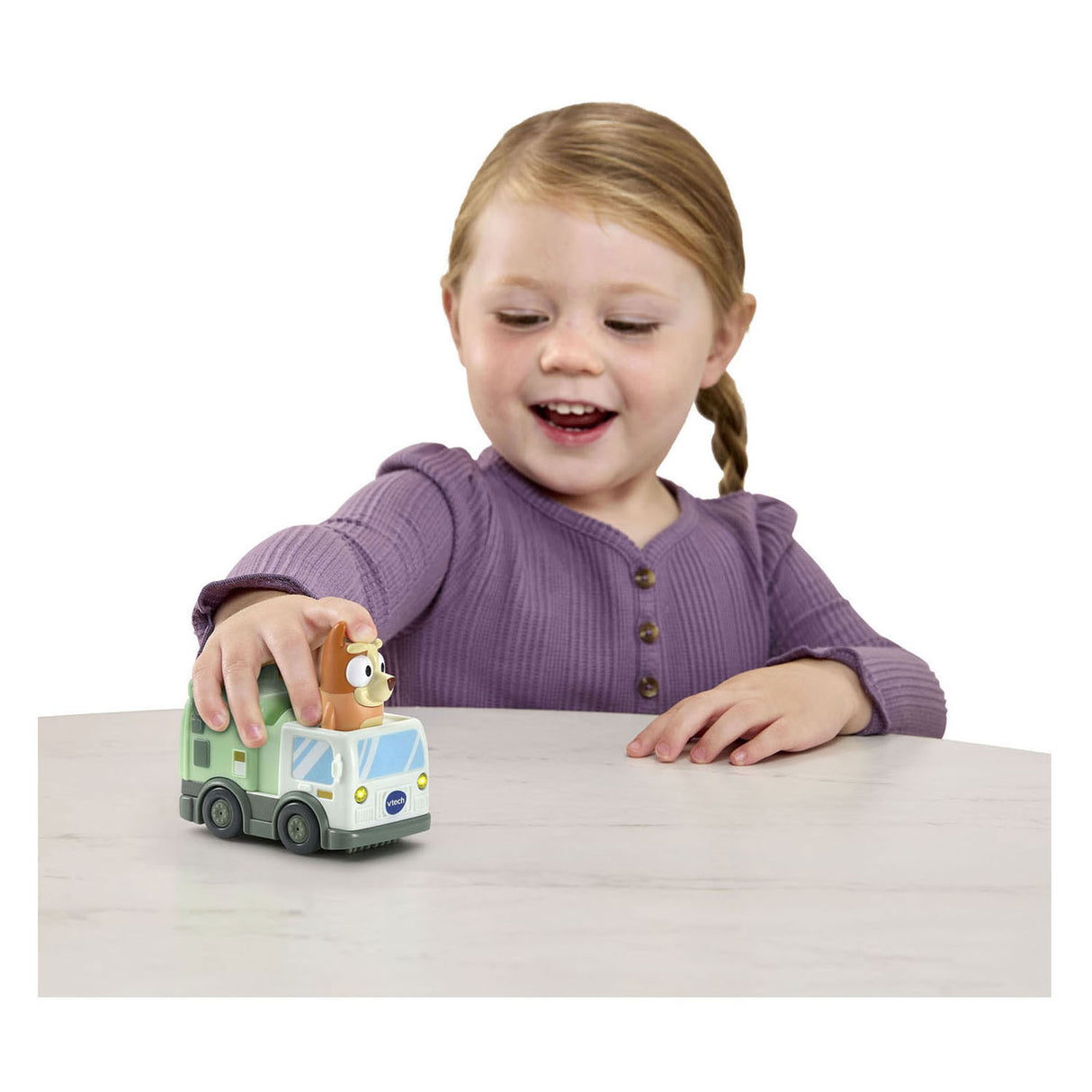 Vtech toet toet bluey - vuilniswagen