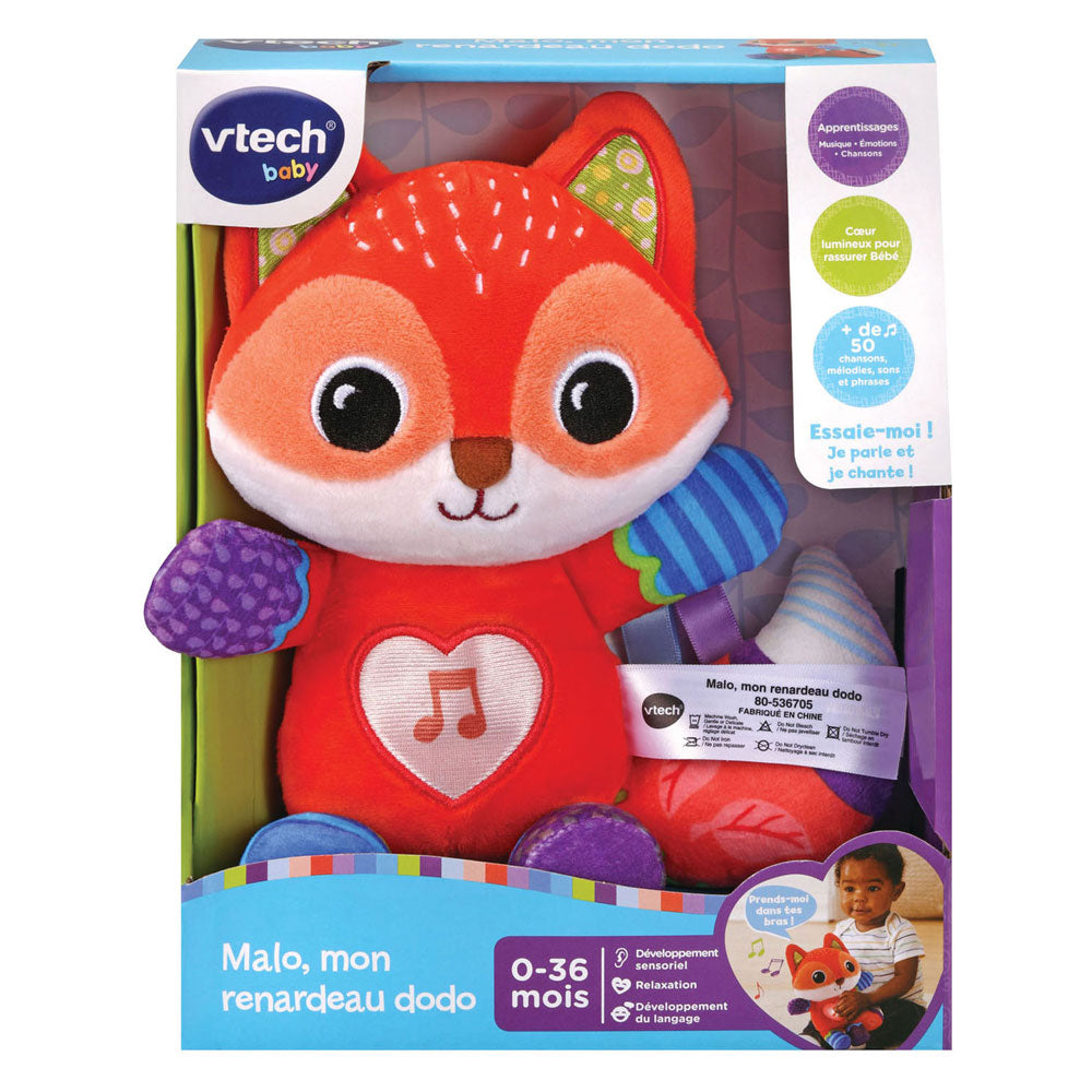 Vtech malo, mijn kleine vos interactieve knuffel