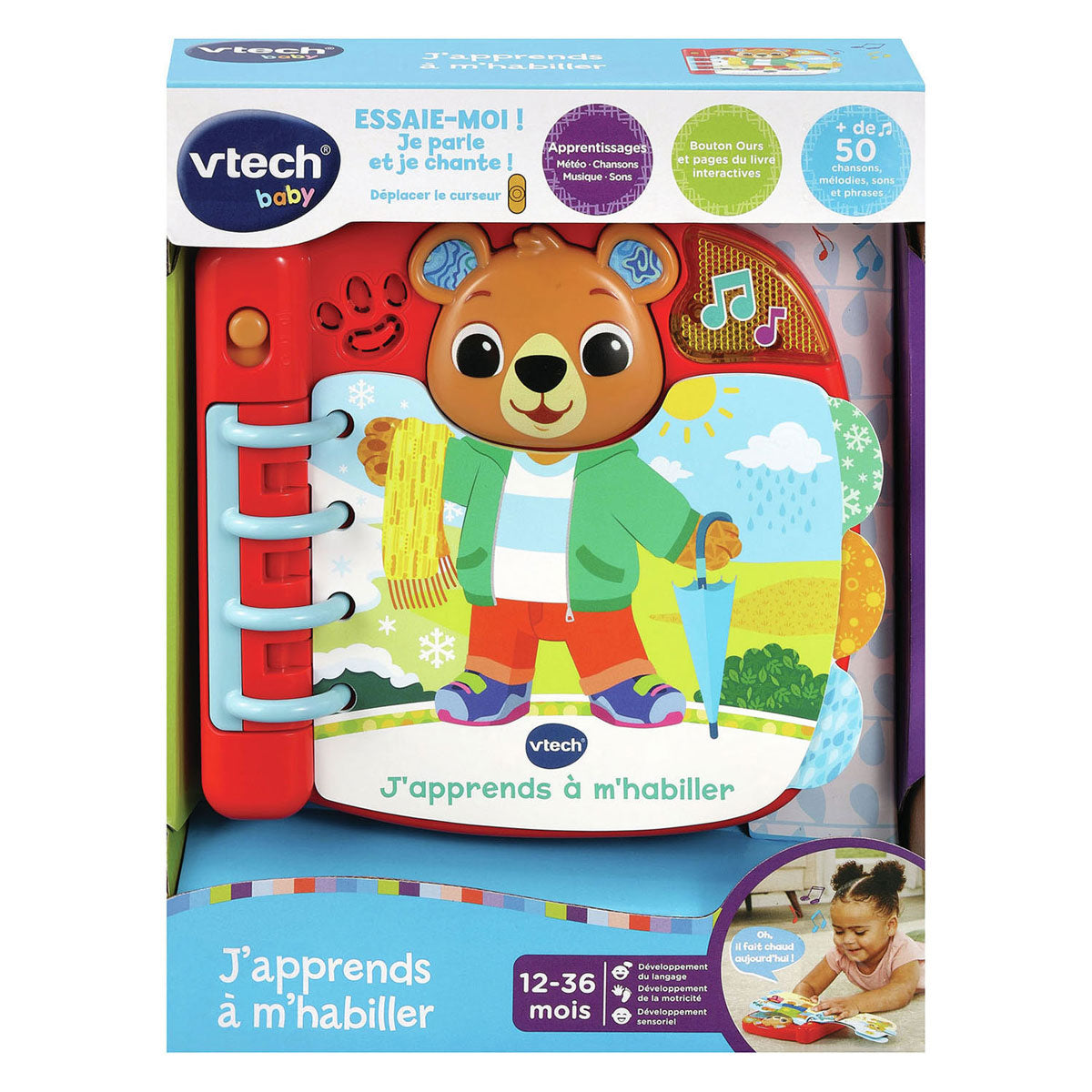 Vtech baby kleren kiezen met beer