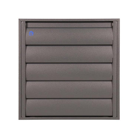 Renson 1062416 - skin opbouw dampkaprooster alu433 (210x210) structuur 7016 | 2 stuks