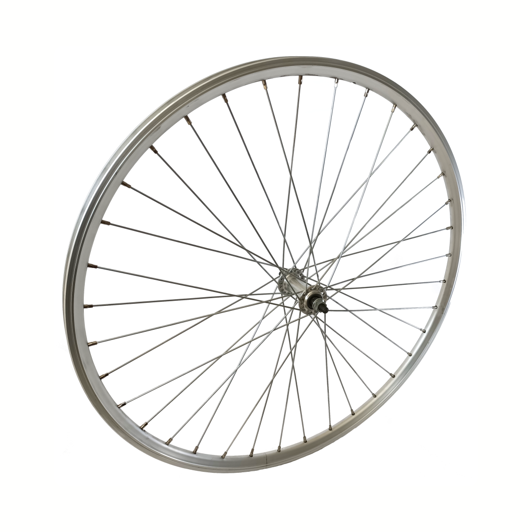 Rodi Voorwiel Hybride 28 inch velgrem aluminium 36G zilver