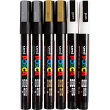 Https: www.cchobby.nl posca-marker-afm-pc-3m-lijndikte-0-9-1-3-mm-fijn-goud-zilver-wit-6-div-1-doos