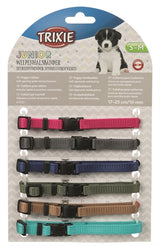 Trixie Puppy Lach Band Set Fuchsia Grafite Indigo Bosgronen Koral