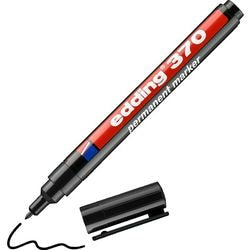 Permanent marker edding 370 zwart