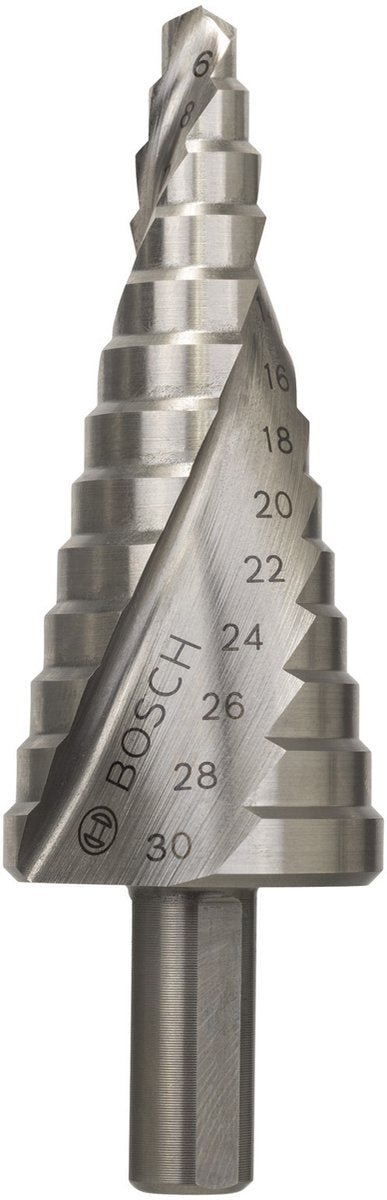 Bosch - trappenboren hss 6-30 mm, 10,0 mm, 93,5 mm