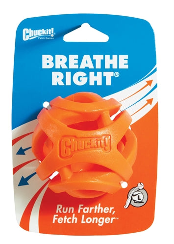 Chuckit Breathe right fetch bal oranje