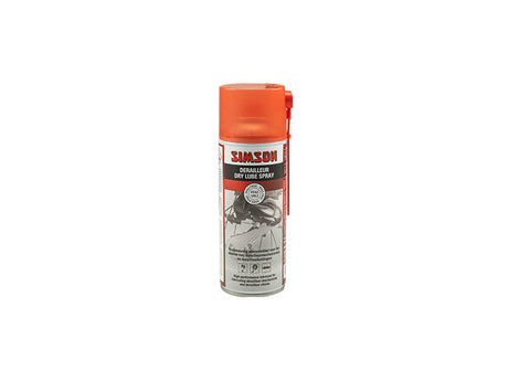 Rema tip top nederland b.v. simson 021059 derailleur dry lube spray 400ml