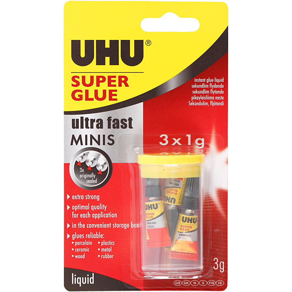 Creativ company http: www.cchobby.nl uhu-secondelijm-3x1-gr-1-doos