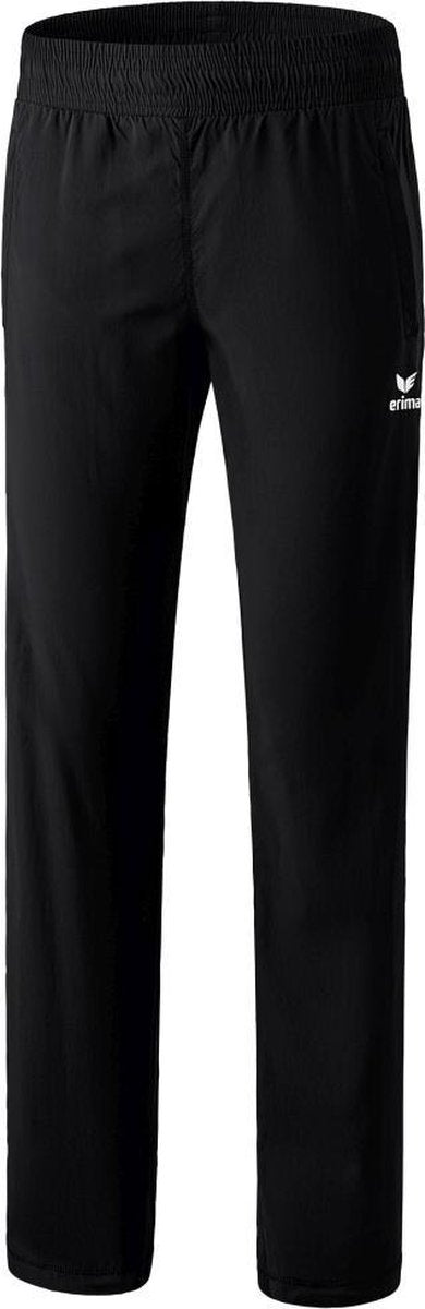 Erima trainingsbroek met doorlopende ritssluiting dames - zwart | maat: 36