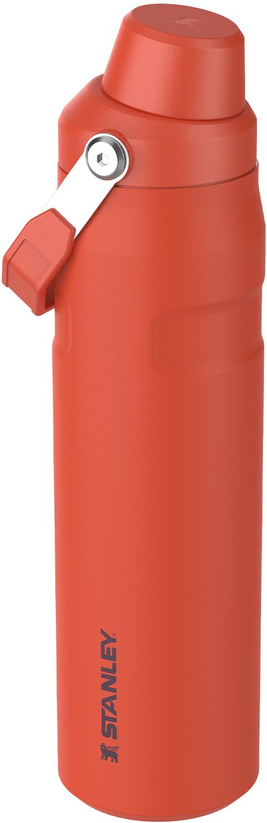 Stanley aerolight iceflow™ waterfles fast flow 0.6l - houdt 10 uur koud - lichtgewicht geïsoleerde drinkfles - vaatwasmachinebestendig - lekvrij en sneldraaiend deksel - bpa-vrij - tigerlily plum