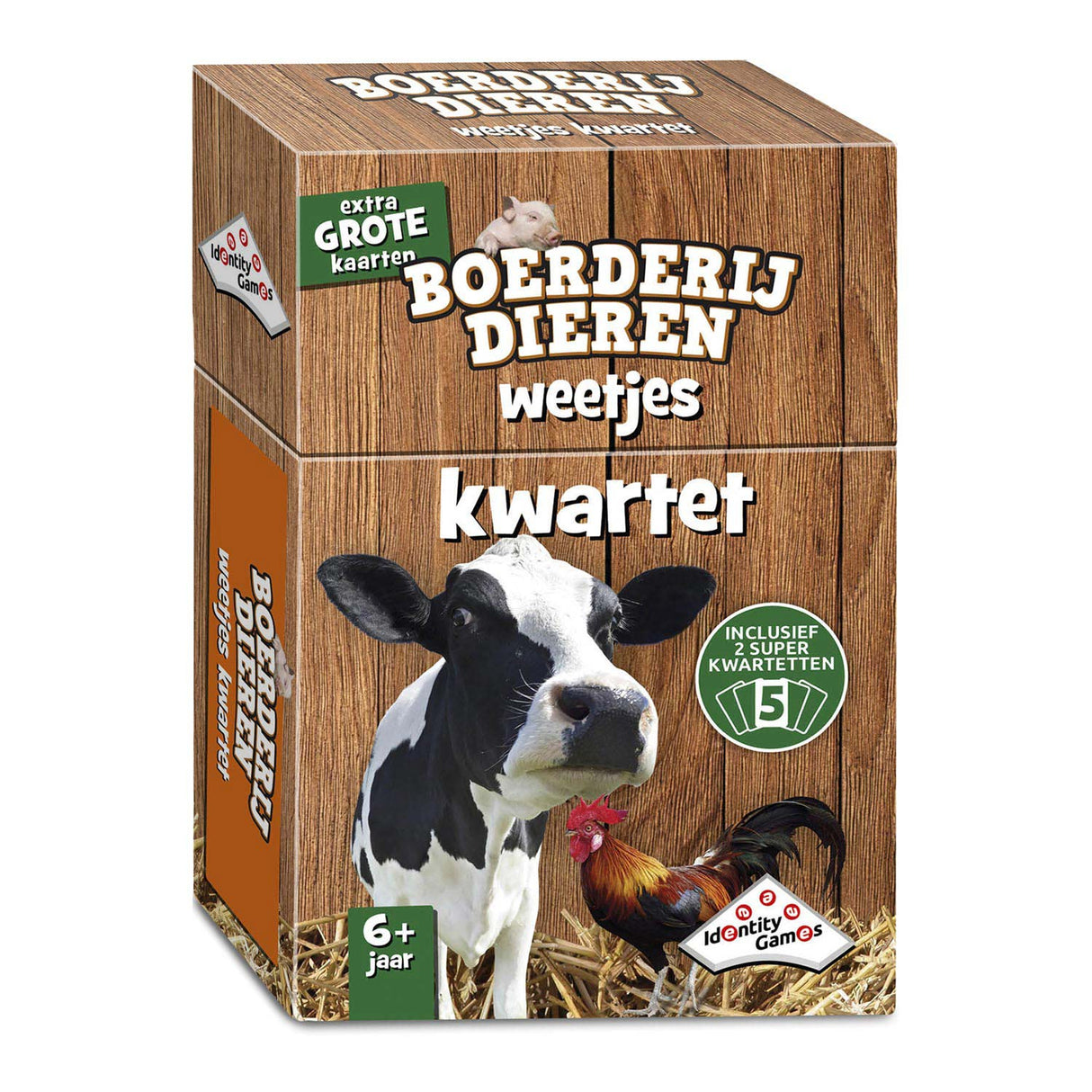 Identity Games Boerderijdieren Weetjes Kwartet