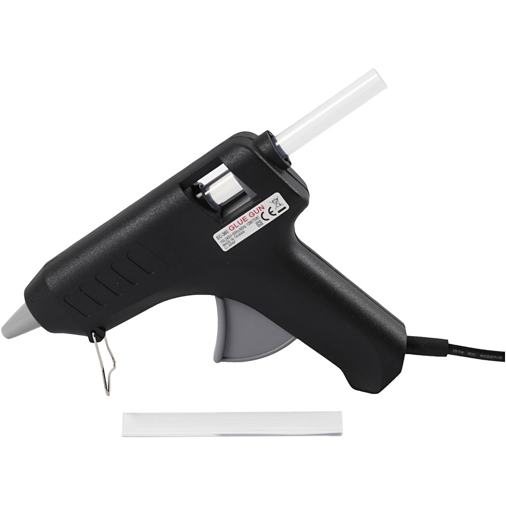 Creativ company http: www.cchobby.nl maxi-lijmpistool-130-c-lage-temperatuur-ca-150-cm-snoer-eu-1-stuk