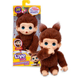 Little live pets my baby mini monkey brown cherri | 3 stuks
