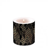 Ambiente kaars luxury trees zwart