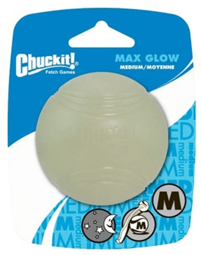 Chuckit Max glow bal glow in the dark