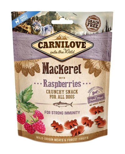 Carnilove crunchy snack makreel framboos