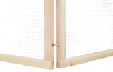 Trixie indoor ren 4 panelen hout