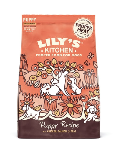 Lily's kitchen Dog puppy chicken salmon