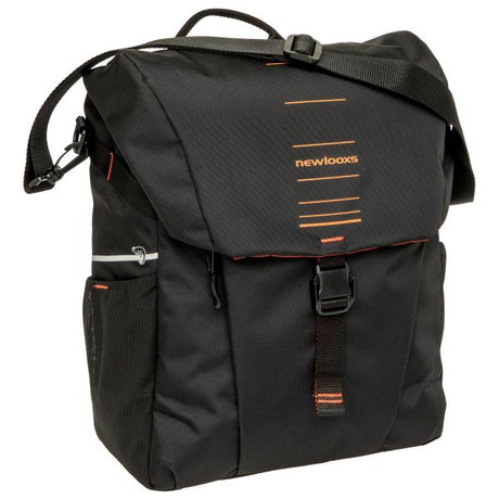Newlooxs tas new looxs vigo enkel | zwart oranje | 20l
