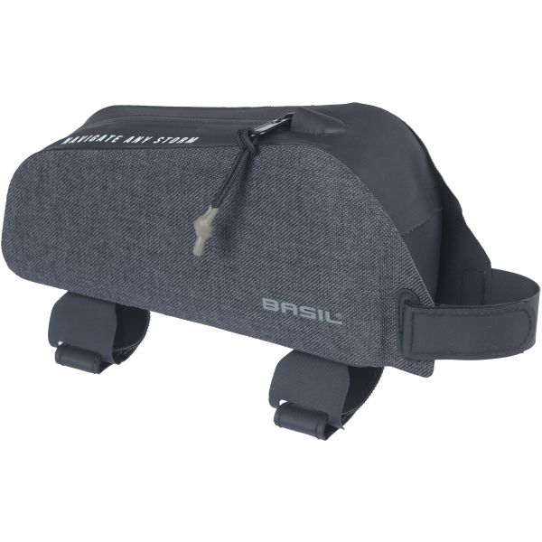 Basil frametas navigator sorm top tube 0.8 liter - 5 x 17 x 7 cm - zwart
