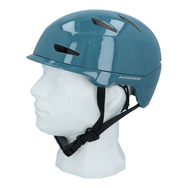 Kross fietshelm city capitalo l (58-61cm) - blauw