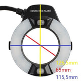Kenro ttl macro ringflitser kfl201c voor canon