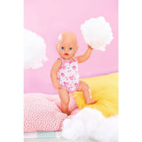 Baby born rompertje 43 cm roze wit