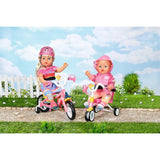 Zapf baby born driewieler voor 43cm