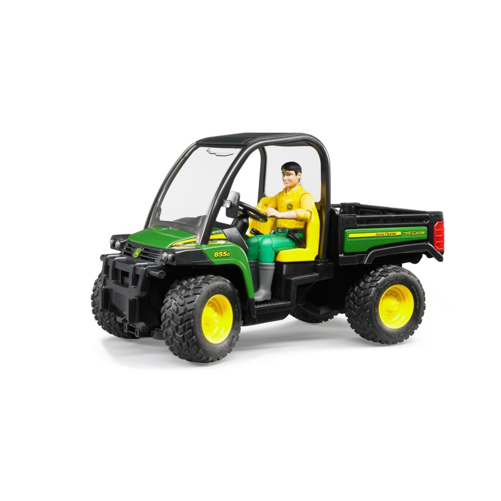 Bruder John Deere Gator XUV 855D met bestuurder