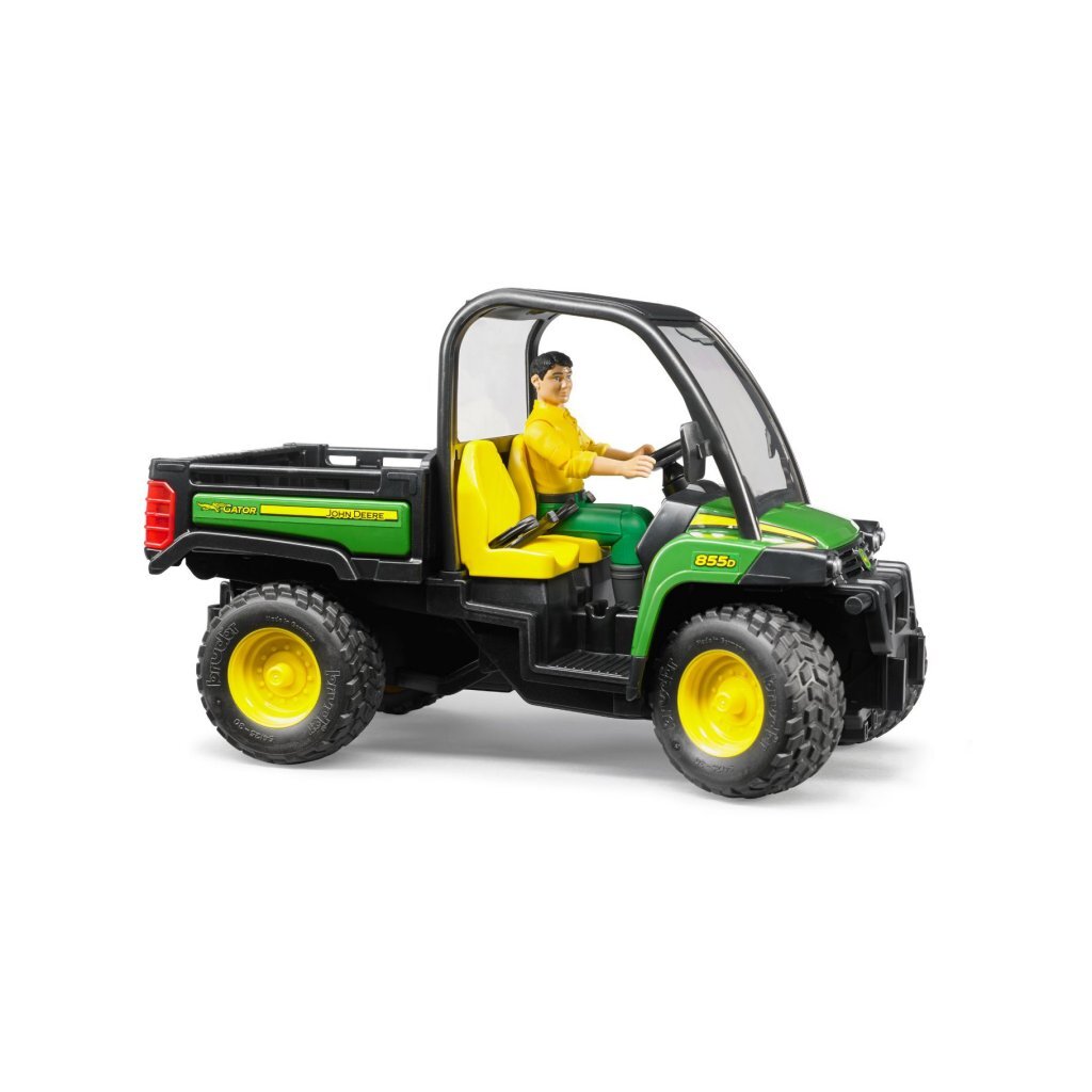 Bruder John Deere Gator XUV 855D met bestuurder