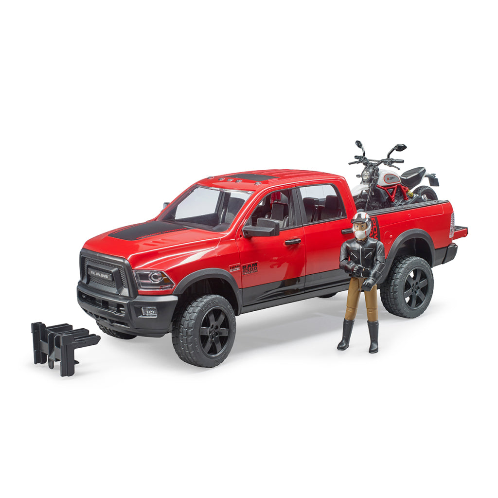 Bruder Dodge RAM wagen met accessoires