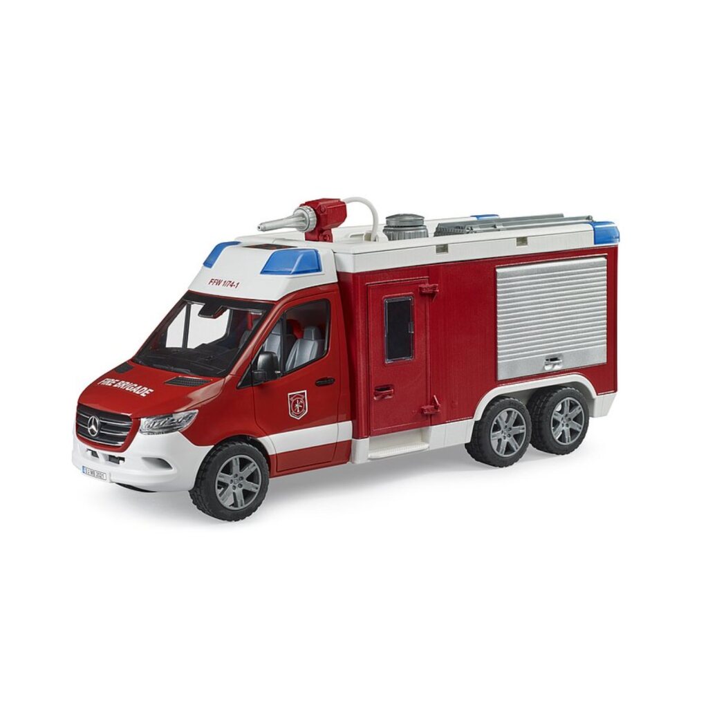 Bruder Mercedes Benz Sprinter brandweer commandowagen met