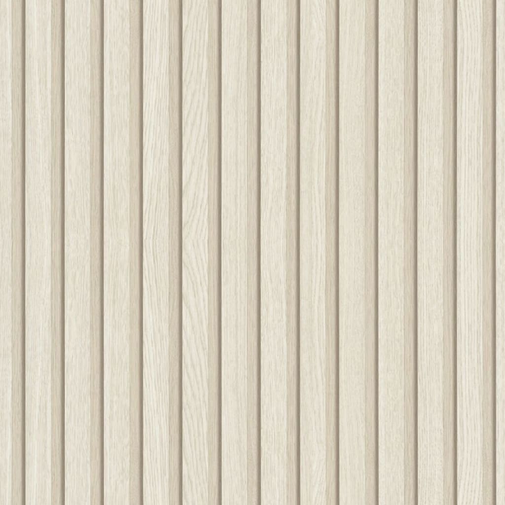 Noordwand noordwand behang botanica wooden slats beige