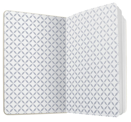 Sigel si-jn126 notitieboek jolie flair a6 hardcover gelinieerd gletsjer grijs 174 blz 80g