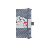 Sigel sigel si-jn126 notitieboek jolie flair a6 hardcover gelinieerd gletsjer grijs 174 blz 80g