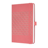 Sigel Sigel SI-JN203 Notitieboek Jolie Impress A5 Hardcover Gelinieerd 'Salmon Pink'