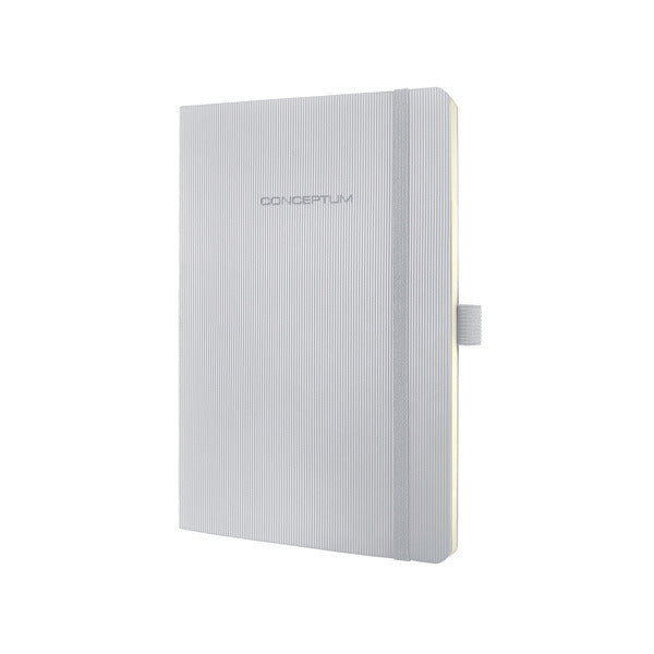 Sigel sigel si-co323 notitieboek conceptum pure softcover a5 lichtgrijs gelinieerd