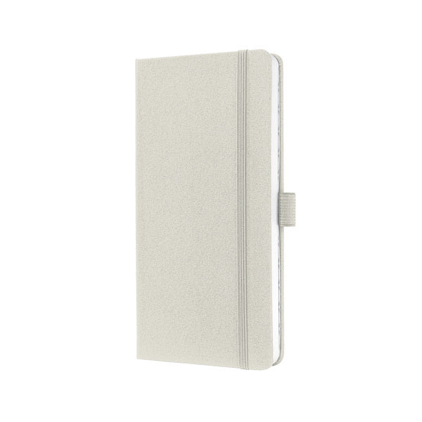 Sigel Sigel SI-JN506 Notitieboek Jolie Sense 95x180mm Hardcover Gelinieerd Wit