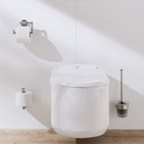 Kleine wolke kleine wolke toiletrolhouder allegra chroomkleurig