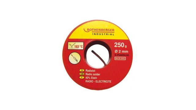 Rothenberger rothenberger cmr045262e radiosoldeer 2mm 183