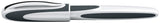 Schneider schrijfwaren schneider rollerbal - ray - penpunt m - wit grijs – s-187849
