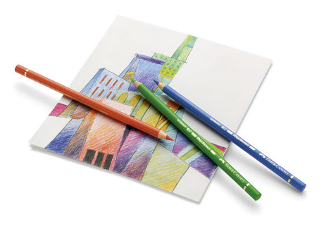 Faber-castell kleurpotloden - polychromos - blik 12 stuks - fc-110012