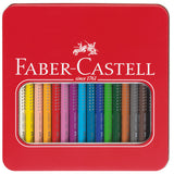 Faber castell faber castell fc-110916 kleurpotlood grip etui met 16 stuks