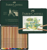 Faber-castell pastelpotloden - blik 24 stuks -fc-112124
