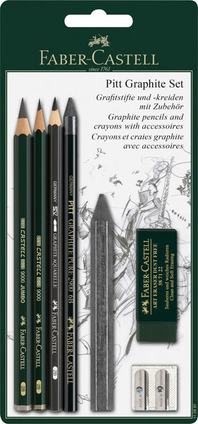 Faber Castell Faber Castell FC-112997 Potloodset Faber-Castell Pitt Graphite 7-delig Op Blister