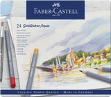 Faber castell faber castell fc-114624 aquarelkleurpotlood faber-castell goldfaber etui 24 stuks