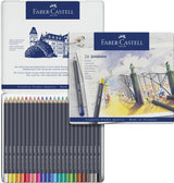 Faber-castell goldfaber kleurpotloden - blik 24 stuks - fc-114724
