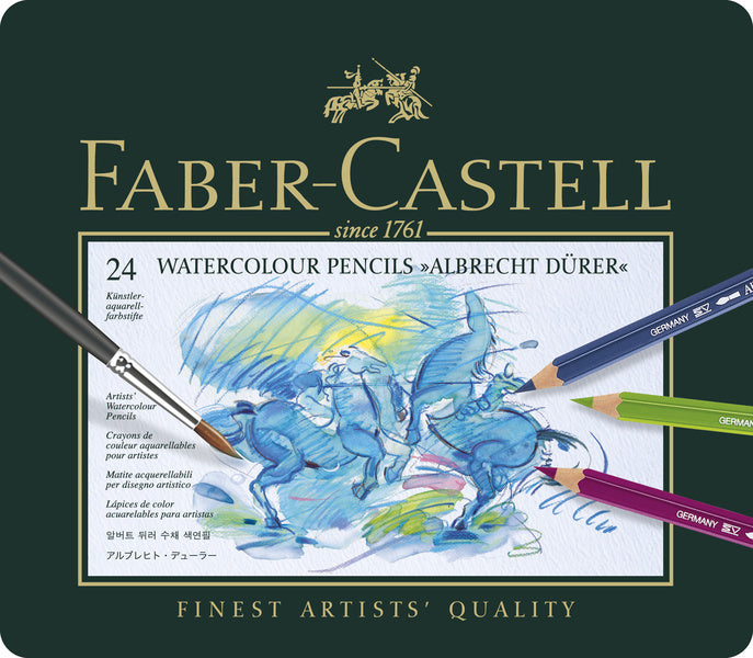 Faber castell faber castell fc-117524 aquarelpotlood faber-castell albrecht dürer etui à 24 stuks